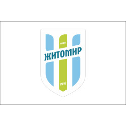 Флаг ФК «Полесье» Житомир (2016-2017), Украина Флаг ФК «Полесье» Житомир (2016-2017), Украина