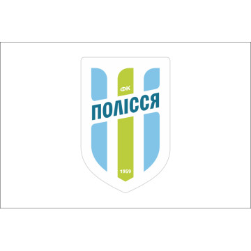 Флаг ФК «Полесье» Житомир (2017-2018), Украина Флаг ФК «Полесье» Житомир (2017-2018), Украина
