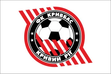 Флаг ФК «Кривбасс» Кривой Рог, Украина. Вариант-01