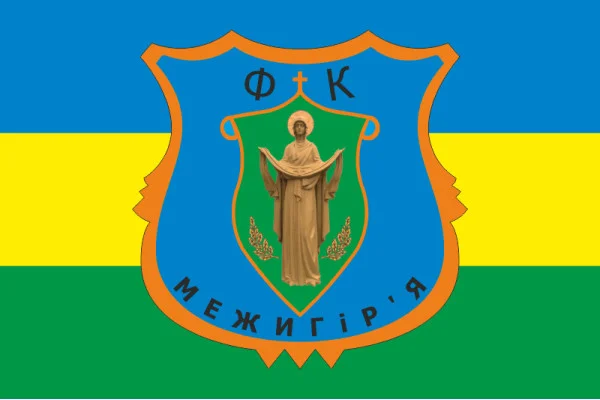 Флаг ФК «Межигорье» Новые Петровцы, Украина. Вариант-02 Флаг ФК «Межигорье» Новые Петровцы, Украина. Вариант-02