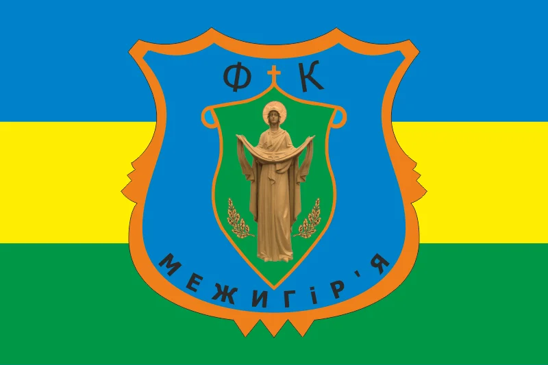 Флаг ФК «Межигорье» Новые Петровцы, Украина. Вариант-02 Флаг ФК «Межигорье» Новые Петровцы, Украина. Вариант-02
