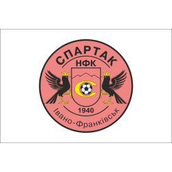 Флаг ФК «Спартак» Ивано-Франковск (2006-2007), Украина
