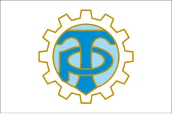 Прапор ФК «Зоря» Луганськ (1948-1963, ФК «Трудові резерви»), Україна
