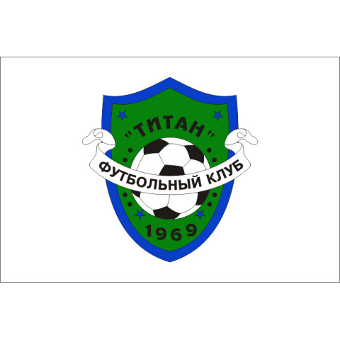 Прапор ФК «Титан» Армянськ, Україна. Варіант-01