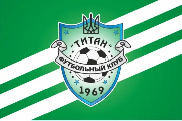 Прапор ФК «Титан» Армянськ, Україна. Варіант-02