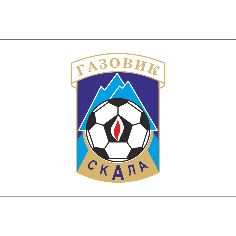 Флаг ФК «Газовик-Скала» Стрый (2001-2006), Украина Флаг ФК «Газовик-Скала» Стрый (2001-2006), Украина