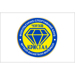 Флаг ФК «Кристалл» Чертков, Украина