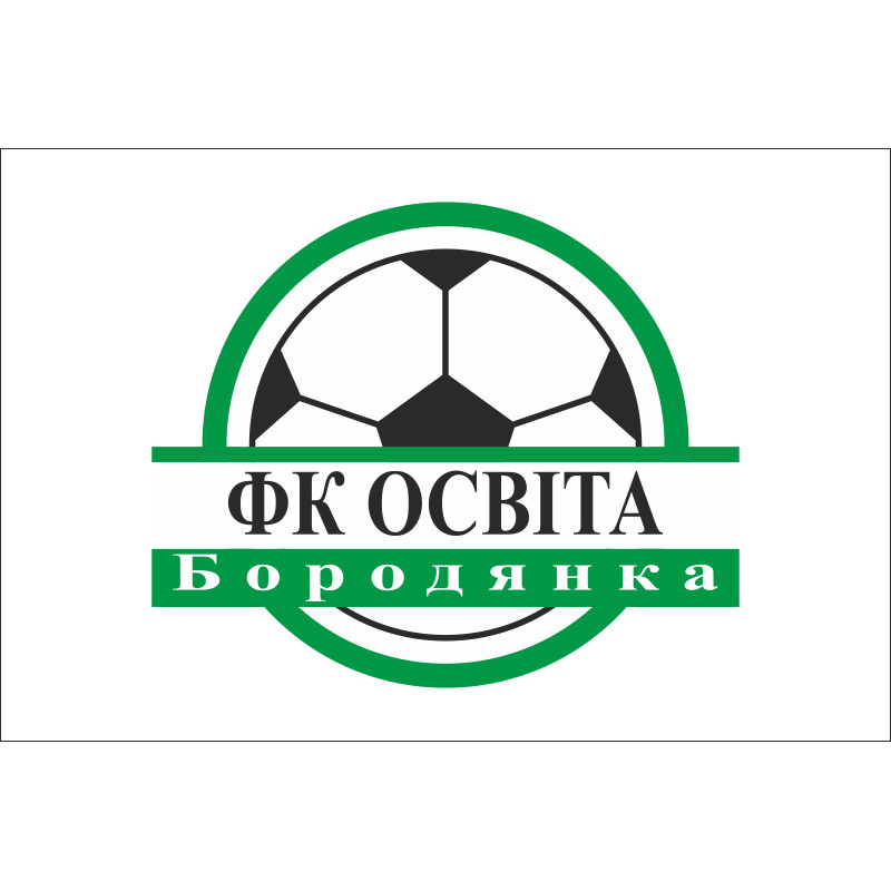 Флаг ФК «Освіта» Бородянка (2004-2006), Украина Флаг ФК «Освіта» Бородянка (2004-2006), Украина