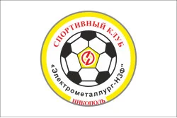 Флаг ФК «Электрометаллург-НЗФ» Никополь, Украина Флаг ФК «Электрометаллург-НЗФ» Никополь, Украина
