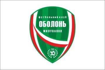 Прапор ФК «Оболонь» Милування, Україна Прапор ФК «Оболонь» Милування, Україна