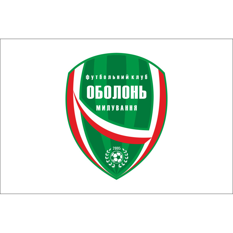 Прапор ФК «Оболонь» Милування, Україна Прапор ФК «Оболонь» Милування, Україна