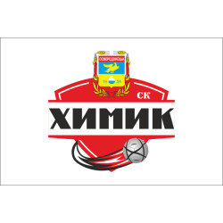 Прапор ФК «Хімік» Сєвєродонецьк, Україна. Варіант-02 Прапор ФК «Хімік» Сєвєродонецьк, Україна. Варіант-02