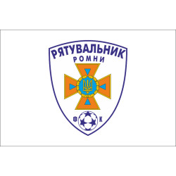 Флаг ФК «Спасатель» Ромны, Украина Флаг ФК «Спасатель» Ромны, Украина