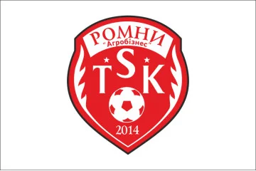 Прапор ФК «Агробізнес TSK» Ромни, Україна