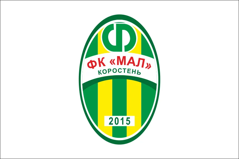 Флаг ФК «МАЛ» Коростень, Украина Флаг ФК «МАЛ» Коростень, Украина