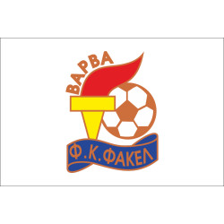 Флаг ФК «Факел» Варва, Украина