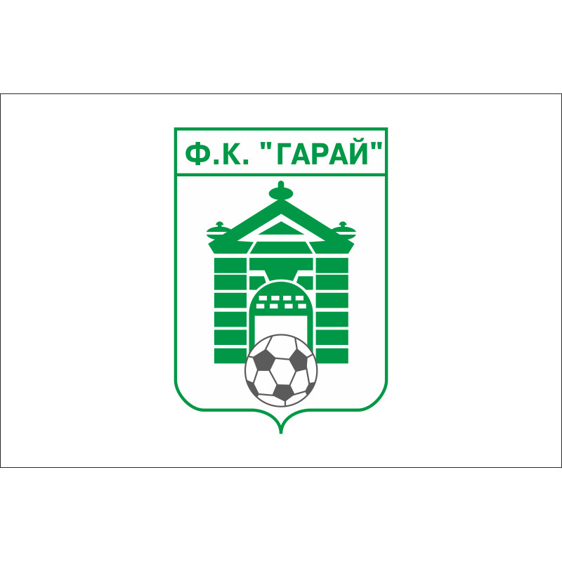 Флаг ФК «Гарай» Жовква, Украина Флаг ФК «Гарай» Жовква, Украина
