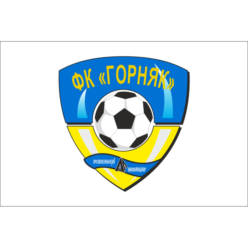 Прапор ФК «Гірник» Ровеньки, Україна Прапор ФК «Гірник» Ровеньки, Україна