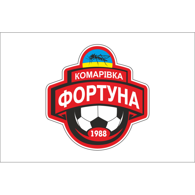 Флаг ФК «Фортуна» Комаровка, Украина Флаг ФК «Фортуна» Комаровка, Украина