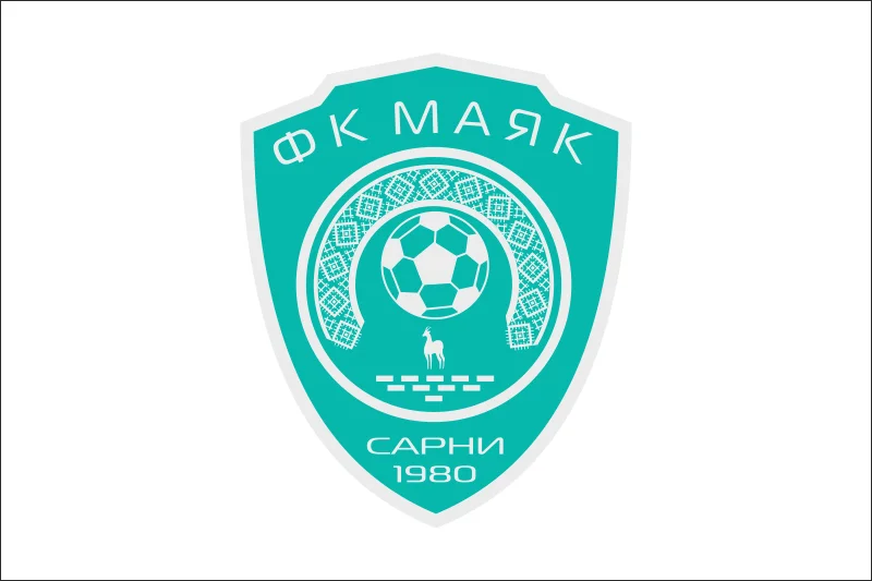 Флаг ФК «Маяк» Сарны, Украина Флаг ФК «Маяк» Сарны, Украина