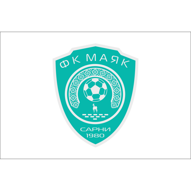 Флаг ФК «Маяк» Сарны, Украина Флаг ФК «Маяк» Сарны, Украина