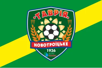 Прапор ФК «Таврія» Новотроїцьке, Україна