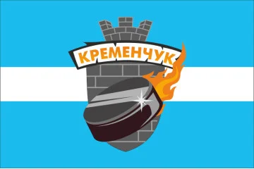 Флаг ХК «Кременчуг» Кременчуг, Украина. Вариант-03 Флаг ХК «Кременчуг» Кременчуг, Украина. Вариант-03