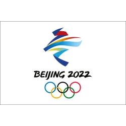 Флаг Зимних Олимпийских игр 2022. Вариант-01