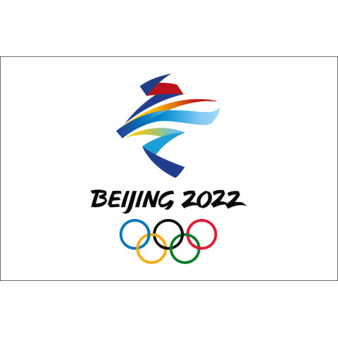 Флаг Зимних Олимпийских игр 2022. Вариант-01