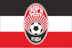 Прапор ФК «Зоря» Луганськ, Україна. Варіант-03 Прапор ФК «Зоря» Луганськ, Україна. Варіант-03