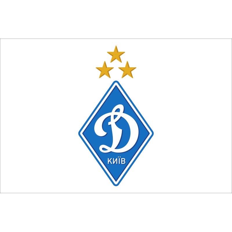 Флаг ФК «Динамо» Киев. Вариант-02 Флаг ФК «Динамо» Киев. Вариант-02