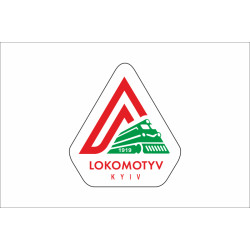 Флаг ФК «Локомотив» Киев, Украина. Вариант-02 Флаг ФК «Локомотив» Киев, Украина. Вариант-02