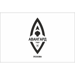 Флаг ФК «Авангард» Лозовая, Украина. Вариант-01 Флаг ФК «Авангард» Лозовая, Украина. Вариант-01