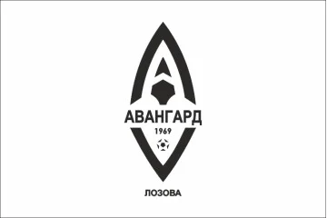 Прапор ФК «Авангард» Лозова, Україна. Варіант-01