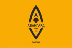 Флаг ФК «Авангард» Лозовая, Украина. Вариант-02
