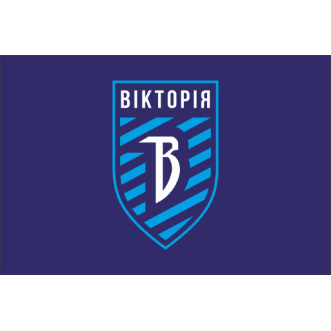 Флаг ФК «Виктория» Сумы, Украина. Вариант-02