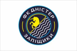 Флаг ФК «Днестр» Залещики, Украина. Вариант-02