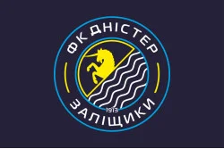 Флаг ФК «Днестр» Залещики, Украина. Вариант-03