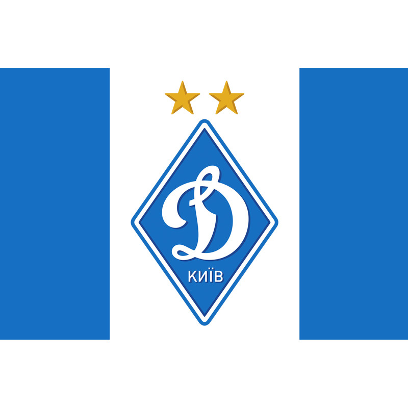 Прапор ФК «Динамо» Київ (2011-2025). Варіант-01 Прапор ФК «Динамо» Київ (2011-2025). Варіант-01
