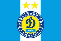 Прапор ФК «Динамо» Київ (2007-2011). Варіант-01 Прапор ФК «Динамо» Київ (2007-2011). Варіант-01