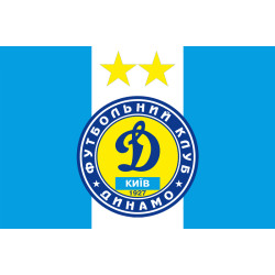 Прапор ФК «Динамо» Київ (2007-2011). Варіант-01 Прапор ФК «Динамо» Київ (2007-2011). Варіант-01