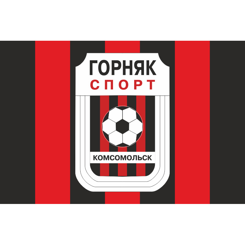 Флаг ФК «Горняк-Спорт» Горишние Плавни (1989-2017), Украина. Вариант-01 Флаг ФК «Горняк-Спорт» Горишние Плавни (1989-2017), Украина. Вариант-01