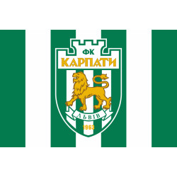 Флаг ФК «Карпаты» Львов (2003-2020), Украина. Вариант-01 Флаг ФК «Карпаты» Львов (2003-2020), Украина. Вариант-01