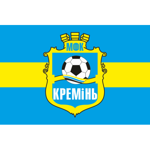 Флаг ФК «Кремень» Кременчуг, Украина. Вариант-01 Флаг ФК «Кремень» Кременчуг, Украина. Вариант-01