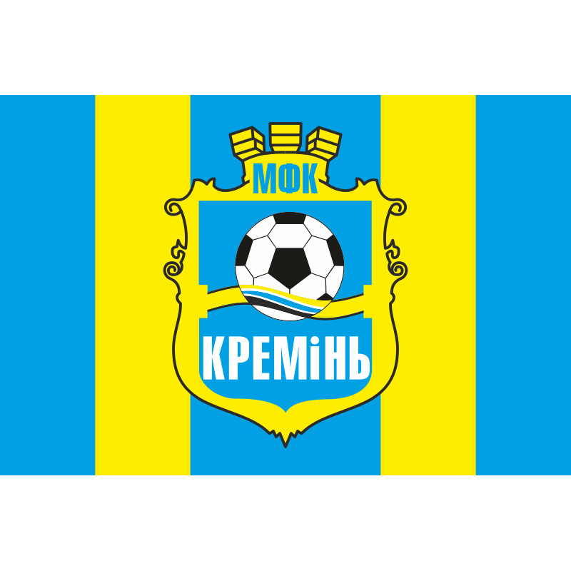 Флаг ФК «Кремень» Кременчуг, Украина. Вариант-02 Флаг ФК «Кремень» Кременчуг, Украина. Вариант-02