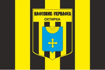 Флаг ФК «Нефтяник-Укрнефть» Ахтырка, Украина. Вариант-01