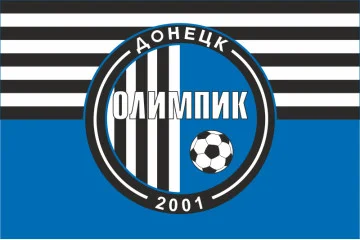 Прапор ФК «Олімпік» Донецьк (2001-2018), Україна. Варіант-02 Прапор ФК «Олімпік» Донецьк (2001-2018), Україна. Варіант-02