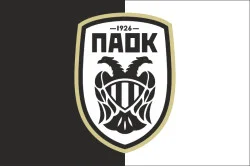 Прапор ФК «ПАОК». Варіант-01 Прапор ФК «ПАОК». Варіант-01