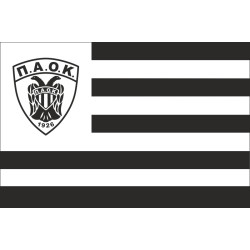 Прапор ФК «ПАОК». Варіант-02