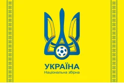 Прапор Збірної України з футболу. Варіант-02
